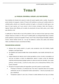 Tema 8 La poesía española desde los Novísimos. LITERATURA UNIVERSAL