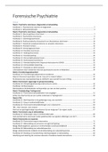 Complete Samenvatting Verplichte Literatuur Forensische Psychiatrie (23053504)