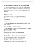 Azure Administrator Associate &lpar;AZ-104&rpar; Study Stack