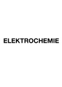 Elektrochemie - Chemie Lernzettel Leistungskurs Abitur 2022 (15 Punkte)