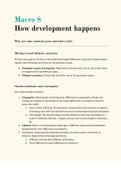 Macro: How Development Happens