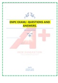   ENPC EXAM/. QUESTIONS AND ANSWERS. [Document subtitle]             Which of the following would be an abnormal finding in a patient with glomerulonephritis?   Correct Answer:- Clear urine There is a decrease in urine output for patient's with glomeru