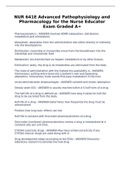 NUR 641E Midterm Exam Study Guide  &vert;&vert; NUR 641E Final Exam &lbrace;BUNDLE COMPILATION&rcub;