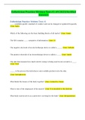 Esthetician Practice Written Test &num;1-&num;9 2023&vert;Verified Answers