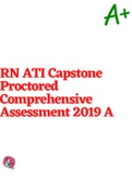 RN ATI Capstone Proctored Comprehensive Assessment 2019 A