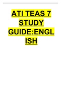 ATI TEAS 7 ENGLISH STUDY GUIDE 2