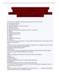 Sales Cloud Consultant Certification Questions & ANSWERS ALL 100&percnt; CORRECT SPRING FALL-2023&sol;24 EDITION GUARANTEED GRADE A&plus;