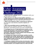Cyber Awareness Challenge 2022