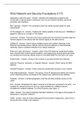 WGU Network and Security-Foundations-C172