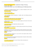 NR 602 MIDTERM EXAM QUESTIONS AND ANSWERS 