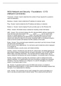 WGU Network and Security - Foundations - C172 &lpar;Network Commands&rpar;