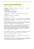 Child Care Facility Rules and Regulations &lpar;RNRF&rpar;