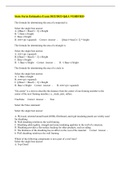 State Farm Estimatics Exam 2022&sol;2023 Q&A VERIFIED