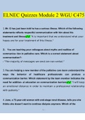 ElNEC WGU C475 Module 2 Quizzes Questions and Answers &lpar;2022&sol;2023&rpar; &lpar;Verified Answers&rpar;