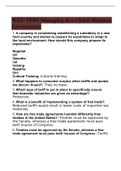  WGU D080 Managing in a Global Business Environment Exam Bank&lowbar; Summer 2022&sol;2023