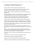 Sociology A Global Perspective &lpar;1&rpar;