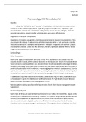 NUR114 Pharmacology HESI Remediation V2