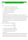 NURS 4150 CONCEPT OF COMMUNITY EXAM QUESTIONS WITH ANSWERS GRADED A&plus; SUCCESS GUARANTEED