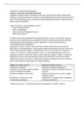 Samenvatting Kwalitatieve Onderzoeksmethodologie MAN-BPRA347 - Business Administration 2022/2023