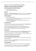 Maatschappijleer Thema's &vert; Rechtstaat Samenvatting &vert; Hoofdstuk 1-8