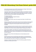 FINA 061 Bloomberg Trial Exam Solved Solution guide 2023&period;
