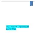 TEAS Science Q/BANK 2022