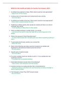 NFHS First Aid&comma; Health and Safety for Coaches Test Answers&lowbar;2023&period;