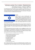 INTERNATIONAL CREW AND PAX - CULTUREEL ONDERZOEK ISRAEL INDIA