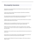 NJ property insurance exam 2023 with 100&percnt; correct answers
