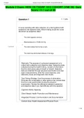 HESI VN Module 2 Exam&sol; Module 2 Exam&colon; HESI VN TXGRP 1912 COHORT &lpar;VNE 39&rpar; Quiz Score&colon; 89&period;5 out of 99