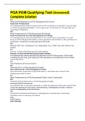 ALL PGA PGM&sol;PGA&sol;PGM FILES 2022&sol;2023 &vert; COMPLETE VERIFIED SOLUTIONS WITH CORRECT ANSWERS