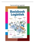 Samenvatting H1 t/m H7 Basisboek logistiek, ISBN: 9789001749972  Logistiek Management