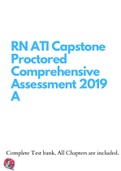 RN ATI Capstone Proctored Comprehensive Assessment 2019 A