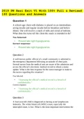 2019 PN Hesi Exit V1 With 100&percnt; Full & Revised 160 Questions and Answers&period;