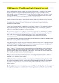 USH Semester 2 Final Exam Study Guide &lpar;all correct&rpar;