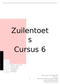 Verbeterplan PDCA cursus 6 Prescreening en huidzorg met PP en tekst presentatie&comma; behaald met een 7