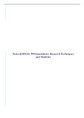 &lbrack;Solved&rsqb; BMAL 590 Quantitative Research Techniques and Statistics