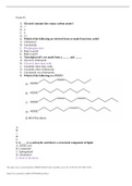  CHEM 210 Exam #5.Exam Questions and Answers- Portage Learning
