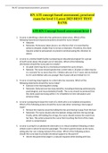 RN ATI concept-based assessment&comma; proctored exam for level 1 Latest 2023 BEST TEST BANK