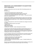 MEDSURG VATI ASSESSMENT 90 QUESTIONS WITH ANSWERS