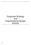 7,5! ALMOST every article or 22/23 Corporate Strategy & Organizational Design
