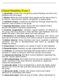 Clinical Modalities Exam 2 &vert; 150 Questions And Answers