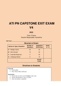 ATI PN CAPSTONE EXIT EXAM  V4