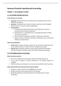 Samenvatting Accounting and Financial Reporting