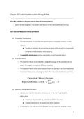 Summary Corporate Finance, Global Edition, Chapter 10