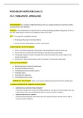 Class notes psychology chapter 5 