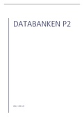 Databanken 1 - theorie