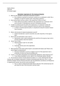 Experiment 19 - Worksheet