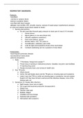 NURS317 study guide for exam 2 