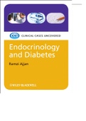 Clinical cases- ENDOCRINOLOGY & DIABETES 